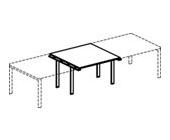Приставка стола для заседаний MX1678