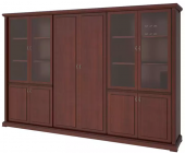 Шкаф комбинированный для документов с гардеробом Pr-GGWZ300