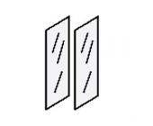 Двери стеклянные (комплект 2 шт.) ТЖ 607