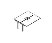 Центральный стол с вырезом для ZNZ010 или ZNZ011 DND125-U