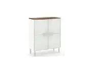 TETTO ШКАФ БЕЛЫЙ 4 СТЕКЛ.ДВЕРИ СТЕКЛО TETTO H.117 glass doors