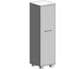 Шкаф высокий узкий R/L (1 высокая дверь ЛДСП) KSU-1.9 R/L