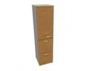 Шкаф закрытый,2 файловых ящика IDE443I