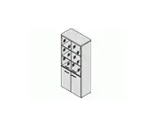 Шкаф комбинированный 72H002