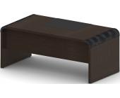 Стол с кожанными элементами (бювар, вставки угловые) ПК-ФВТ-СТ180Х90/Д