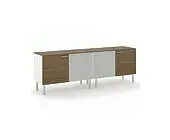 TETTO ГРЕДЕНЦ L200 СТЕК+ДЕР TETTO wooden+glass doors L200