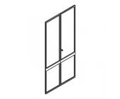 Комплект высоких дверей гардероба 01171-RO шпон 1184