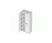 Шкаф с полками TOUR high cabinet sh