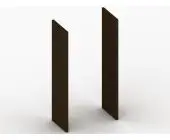 Боковины накладные к сред. шк. 010