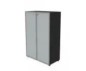 Шкаф средний со стеклом IDEV86M