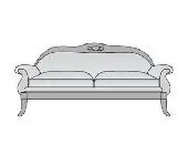 Диван (2 места) ALX1007