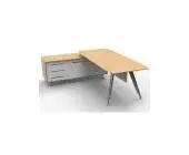 Стол левый с боковой тумбой, длина 220 EA87L.2200