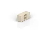 Тумба сервисная опорная (левая) 130х50х60см UFU1350G