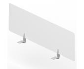 Plexi Фронтальный экран для стола bench ш.140см, h.392мм, метакрилат (крепление к 1-й столешнице) UDSPFB140