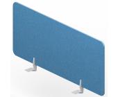 Design Фронтальный экран для стола bench со слайдинг системой ш.120см, h.542мм, ткань (крепление к 1-й столешнице) UDSHFB120