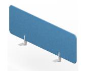 Pinable Design Фронтальный экран для стола bench со слайдинг системой ш.120см, h.392мм, ткань (крепление к 1-й столешнице) UDPBFB120