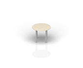 Стол для совещаний Ø100х72 см (опоры квадратного сечения) UPEO100