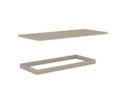 Декоративный топ 2300 и цоколь 1800 JNO411