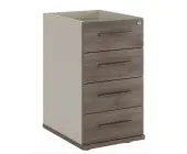 Тумба приставная без топа 4 ящика NLN363305
