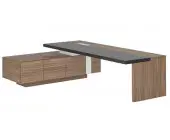 Стол руководителя с боковой тумбой (правый) GL2620D R