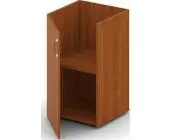 Шкаф  Узкий, низкий; дверца из ДСП ПК-ДР-Ш73Х45-В1-35