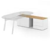 Тумба опорная правая, петли хром 165x54x57 .
