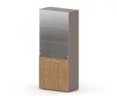 Шкаф-комби, двери без рамы 80x40x183.5 .