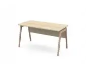 Стол на H-каркасе с экраном 138x67x74,3 .