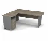 Рабочее место с тумбой Л/П 180х160х74 .