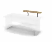 Полка настольная 100x30x28 .
