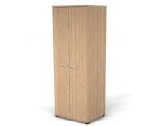 Шкаф-гардероб, задняя стенка HDF, продольная вешалка, с замком 78,6х61,6х210,5 .