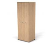 Шкаф-гардероб, задняя стенка HDF, продольная вешалка 78,6х61,6х210,5 .
