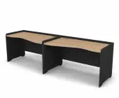 Стол эргономичный бенч с низким экраном 280,8x80x82,2 .