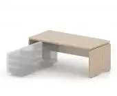 Стол руководителя Л/П ДСП 180х90x74,8 .