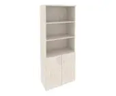 Шкаф высокий широкий (2 низких фасада ЛДСП) O.ST-1.1