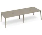 Стол для переговоров с кабель-каналом WOOD ТМ В2 155-2
