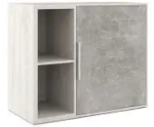 Шкаф низкий с вертикальной нишей BTN361512