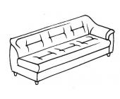 3-х местная диван-кроватная секция 9
