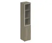 Шкаф высокий со стеклом, з.ст HDF, правый WN.702 R