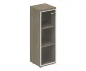 Шкаф средний со стеклом, з.ст HDF, левый  WN.802 L