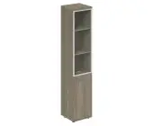 Шкаф высокий со стеклом, з.ст ЛДСП, правый WN.712 R
