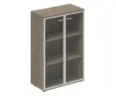 Шкаф средний со стеклом, з.ст ЛДСП WN.811