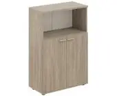 Шкаф средний с нишей 2-х дв., з.ст HDF SG.843