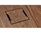 Лючок кабель-канала 250x170 с двойным открытием и коробка для электрификации -