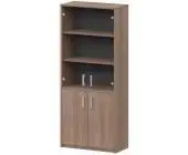 Шкаф комбинированный с прозрачным стеклом А-310/А-стл310пр
