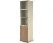Шкаф узкий, полуоткрытый левый RAC058