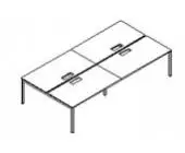 Четыре стола с вырезами для ZNZ010 или ZNZ011 DNS284-U