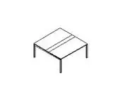 Стол для заседаний с отверстием для вставки CNM163-U