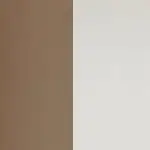 Лак бежевый/Лак белый