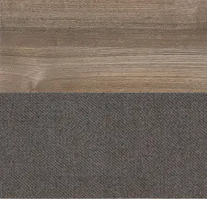 Samoa Teak/Anthracite Grey Beige Glass 522